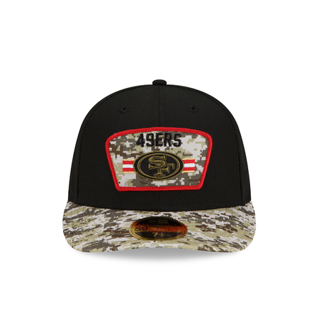 San Francisco 49ers Salute to Service Low Profile 59FIFTY