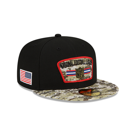 NFL Official Logo Salute to Service 59FIFTY Fitted