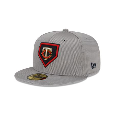 Minnesota Twins Gray Clubhouse 59FIFTY Fitted