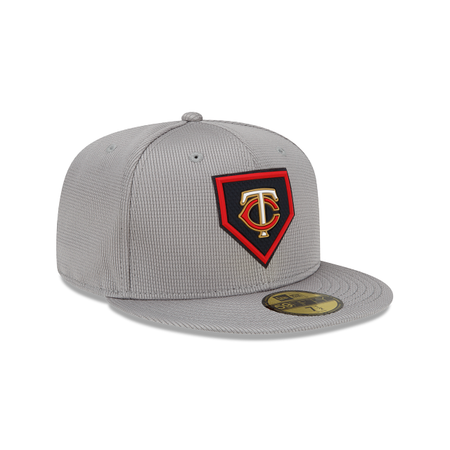 Minnesota Twins Gray Clubhouse 59FIFTY Fitted