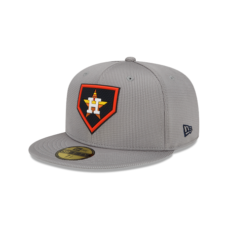 HOUSTON ASTROS GRAY CLUBHOUSE 59FIFTY FITTED