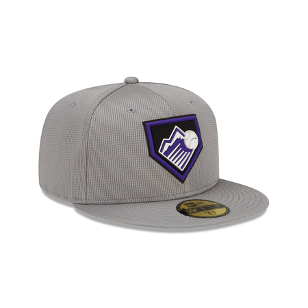 Colorado Rockies Gray Clubhouse 59FIFTY Fitted