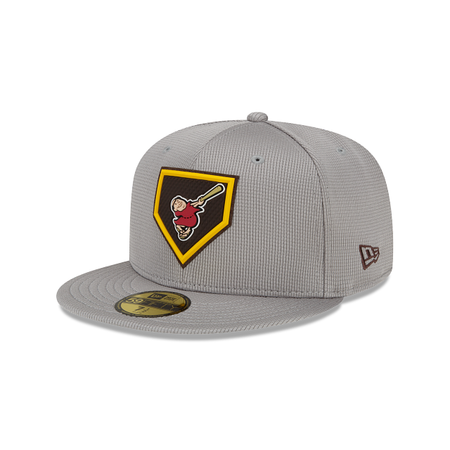 San Diego Padres Gray Clubhouse 59FIFTY Fitted