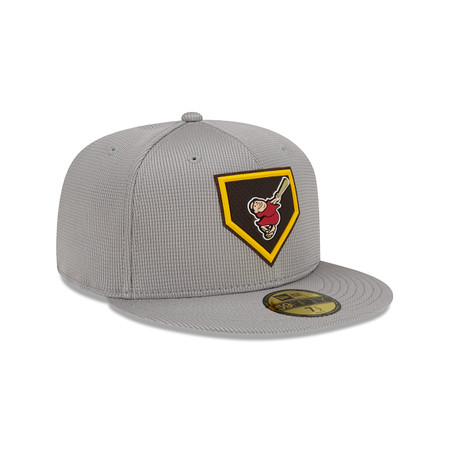 San Diego Padres Gray Clubhouse 59FIFTY Fitted