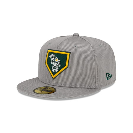Oakland Athletics Gray Clubhouse 59FIFTY Fitted