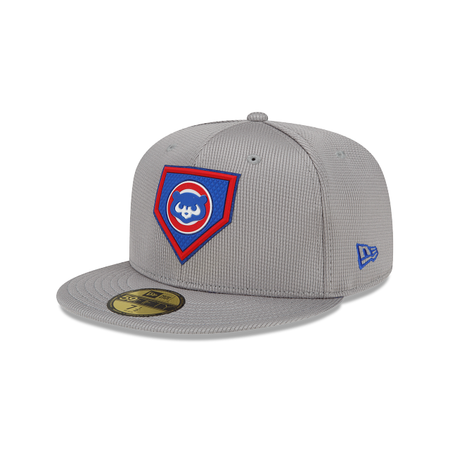 Chicago Cubs Gray Clubhouse 59FIFTY Fitted