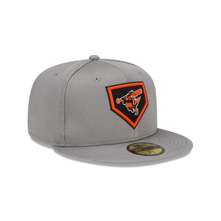 Baltimore Orioles Gray Clubhouse 59FIFTY Fitted