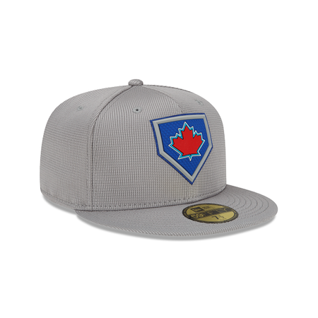 Toronto Blue Jays Gray Clubhouse 59FIFTY Fitted
