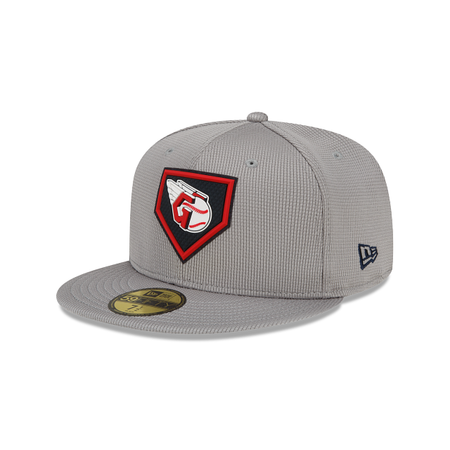 Cleveland Guardians Gray Clubhouse 59FIFTY Fitted