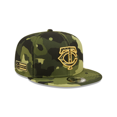 Minnesota Twins 2022 Armed Forces Day 9FIFTY Snapback