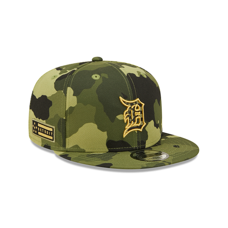 Detroit Tigers 2022 Armed Forces Day 9FIFTY Snapback