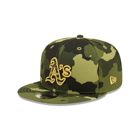 Oakland Athletics 2022 Armed Forces Day 9FIFTY Snapback