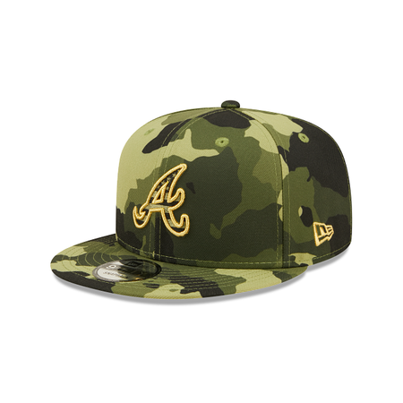 Atlanta Braves 2022 Armed Forces Day 9FIFTY Snapback