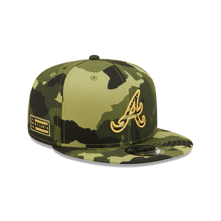 Atlanta Braves 2022 Armed Forces Day 9FIFTY Snapback