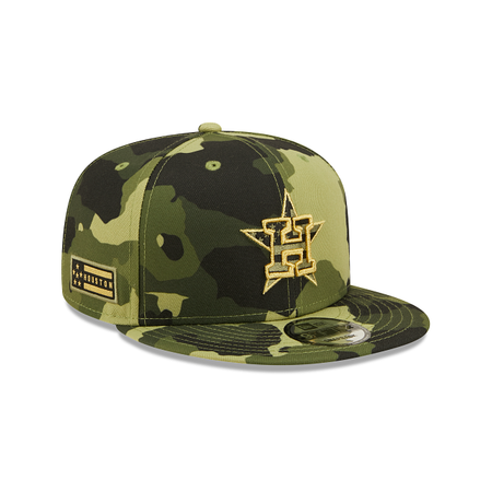 Houston Astros 2022 Armed Forces Day 9FIFTY Snapback