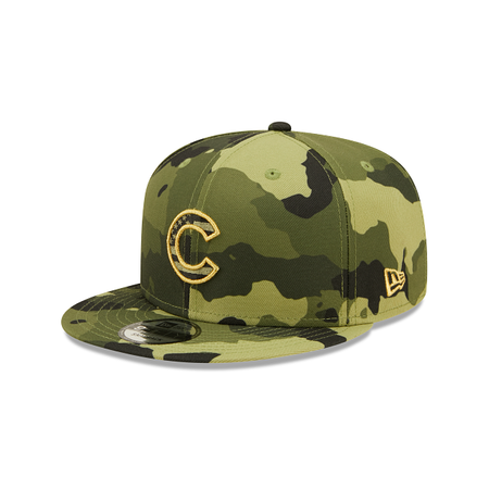 Chicago Cubs 2022 Armed Forces Day 9FIFTY Snapback