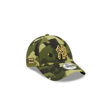 New York Yankees 2022 Armed Forces Day Youth 9FORTY Adjustable