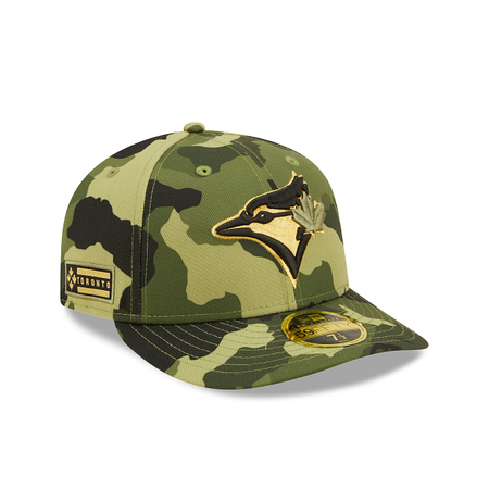 Toronto Blue Jays 2022 Armed Forces Day Low Profile 59FIFTY Fitted