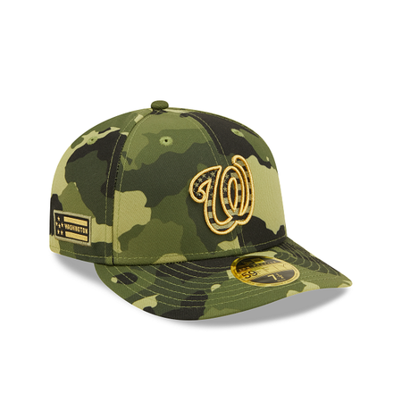 Washington Nationals 2022 Armed Forces Day Low Profile 59FIFTY Fitted
