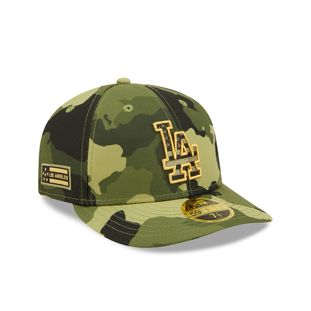Los Angeles Dodgers 2022 Armed Forces Day Low Profile 59FIFTY Fitted