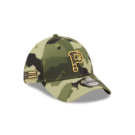 Pittsburgh Pirates 2022 Armed Forces Day 39THIRTY Stretch Fit