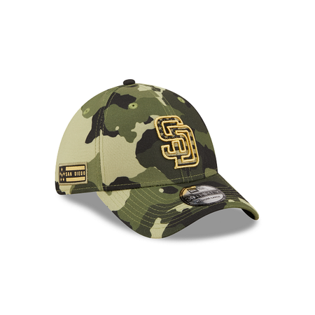 San Diego Padres 2022 Armed Forces Day 39THIRTY Stretch Fit