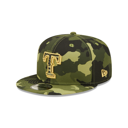 Texas Rangers 2022 Armed Forces Day 9FIFTY Snapback