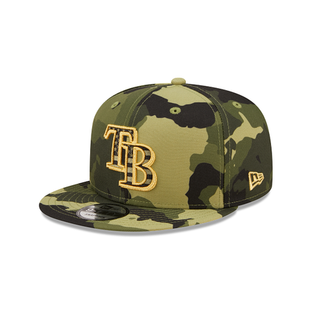 Tampa Bay Rays 2022 Armed Forces Day 9FIFTY Snapback