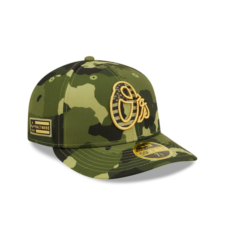Baltimore Orioles 2022 Armed Forces Day Low Profile 59FIFTY Fitted
