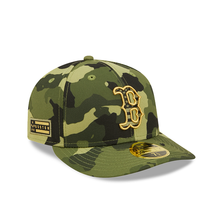 Boston Red Sox 2022 Armed Forces Day Low Profile 59FIFTY Fitted