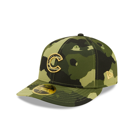 Chicago Cubs 2022 Armed Forces Day Low Profile 59FIFTY Fitted