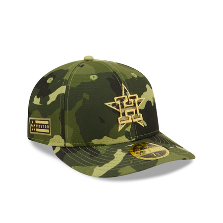 Houston Astros 2022 Armed Forces Day Low Profile 59FIFTY Fitted