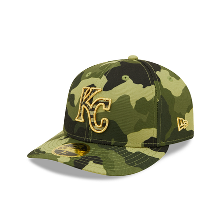 Kansas City Royals 2022 Armed Forces Day Low Profile 59FIFTY Fitted
