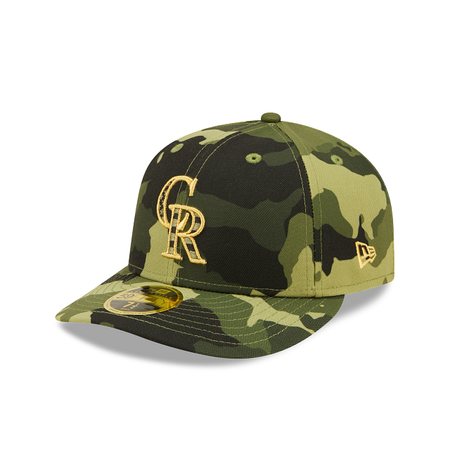 Colorado Rockies 2022 Armed Forces Day Low Profile 59FIFTY Fitted