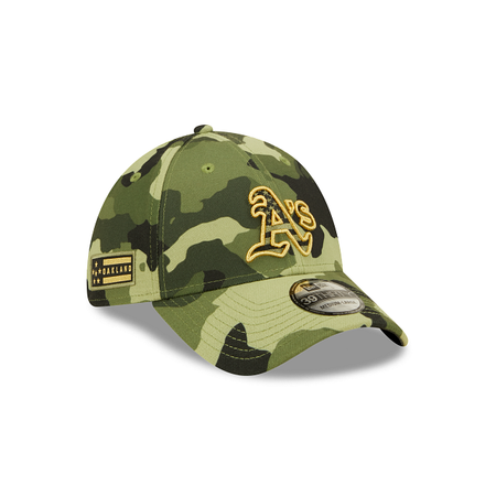 Oakland Athletics 2022 Armed Forces Day 39THIRTY Stretch Fit