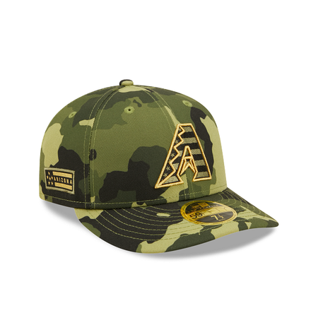 Arizona Diamondbacks 2022 Armed Forces Day Low Profile 59FIFTY Fitted