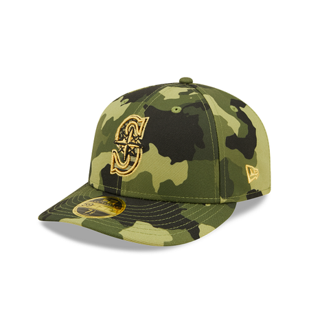 Seattle Mariners 2022 Armed Forces Day Low Profile 59FIFTY Fitted