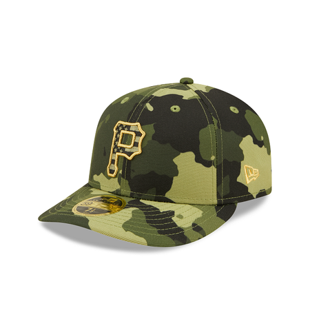 Pittsburgh Pirates 2022 Armed Forces Day Low Profile 59FIFTY Fitted