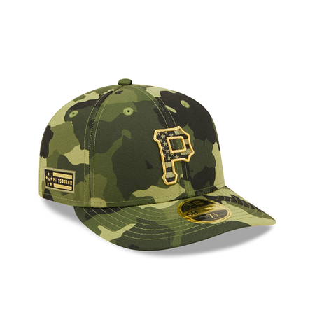 Pittsburgh Pirates 2022 Armed Forces Day Low Profile 59FIFTY Fitted