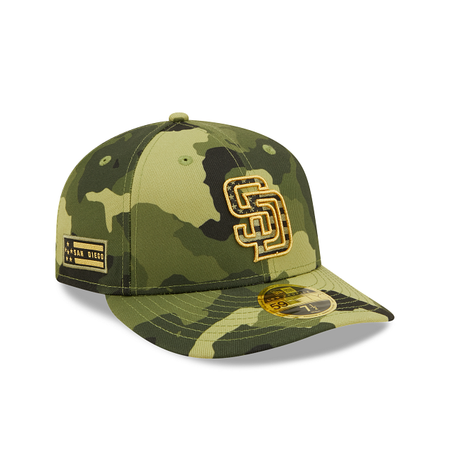 San Diego Padres 2022 Armed Forces Day Low Profile 59FIFTY Fitted