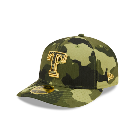 Texas Rangers 2022 Armed Forces Day Low Profile 59FIFTY Fitted