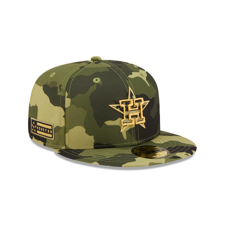 Houston Astros 2022 Armed Forces Day 59FIFTY Fitted