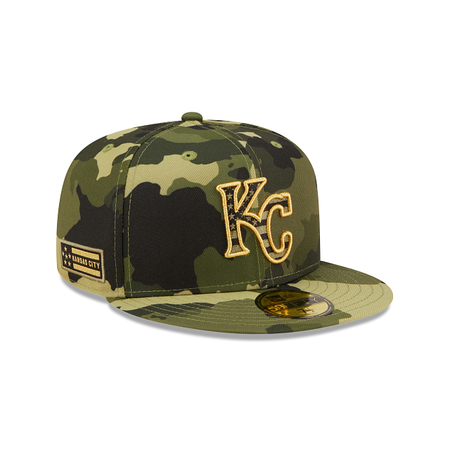 Kansas City Royals 2022 Armed Forces Day 59FIFTY Fitted