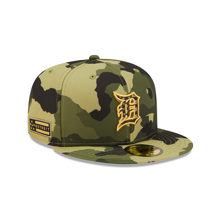 Detroit Tigers 2022 Armed Forces Day 59FIFTY Fitted