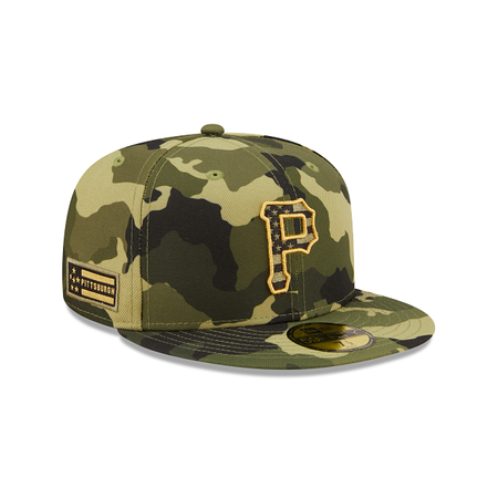 Pittsburgh Pirates 2022 Armed Forces Day 59FIFTY Fitted
