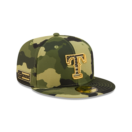 Texas Rangers 2022 Armed Forces Day 59FIFTY Fitted