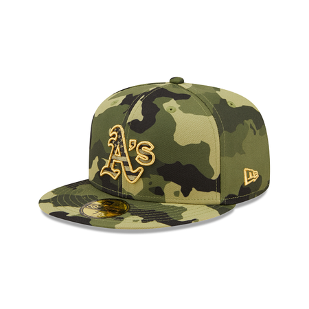 Oakland Athletics 2022 Armed Forces Day 59FIFTY Fitted