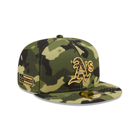 Oakland Athletics 2022 Armed Forces Day 59FIFTY Fitted