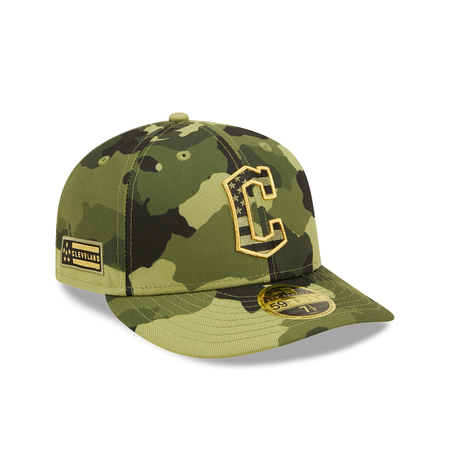 Cleveland Guardians 2022 Armed Forces Day Low Profile 59FIFTY Fitted