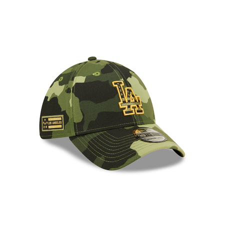 Los Angeles Dodgers 2022 Armed Forces Day 39THIRTY Stretch Fit